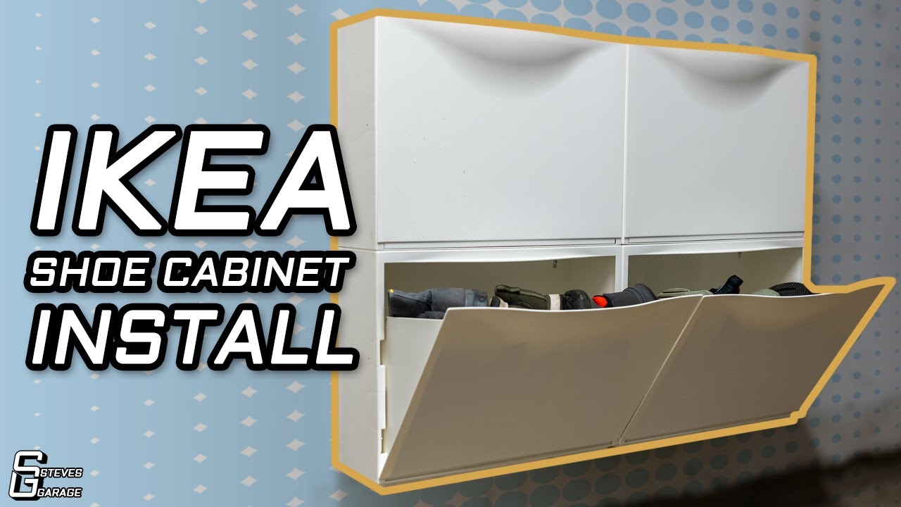 IKEA Trones Shoe Cabinet Installation