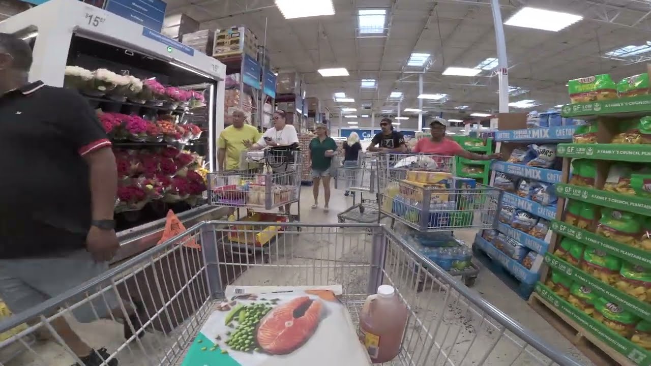 Puerto Rico Shopping Cart POV SAM'S CLUB PLAZA CAROLINA