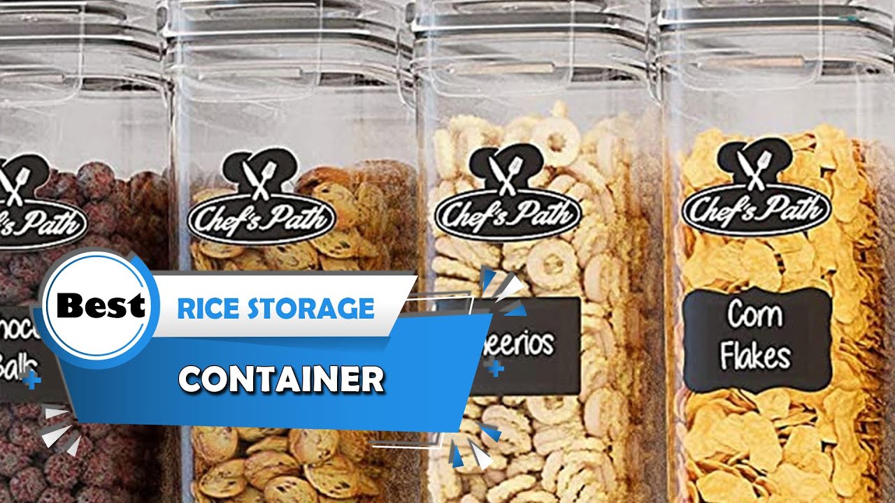 Top 7 Best Rice Storage Container Review for 2023