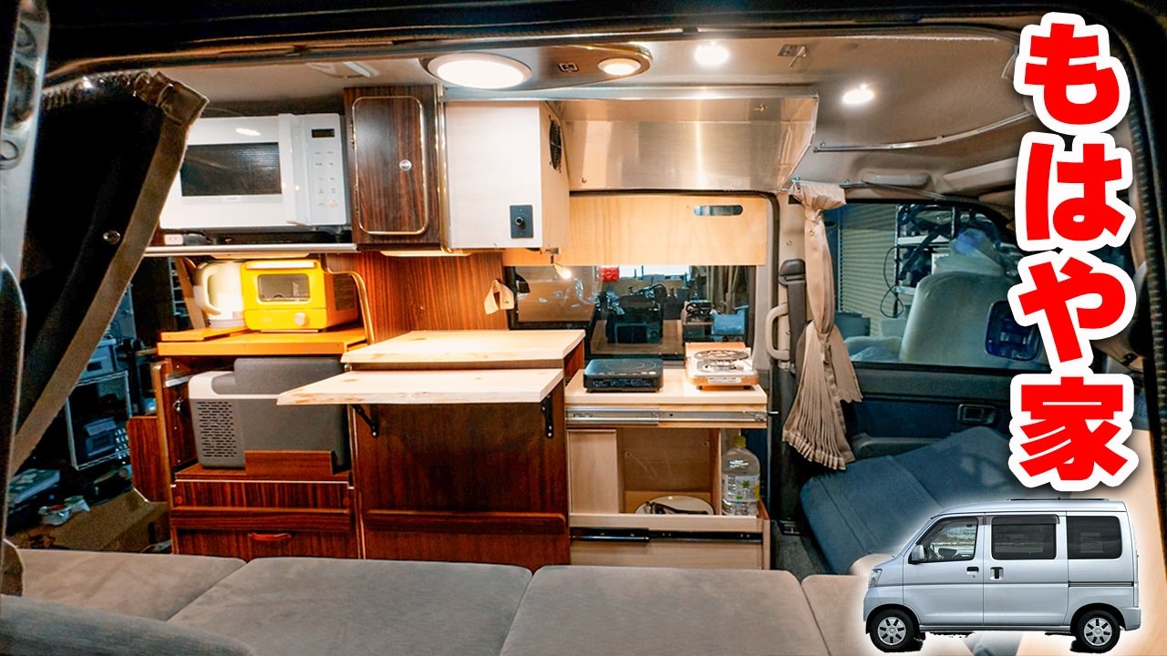 Я превратил японский минивэн за $7 000 в роскошный tiny home [SUB]
