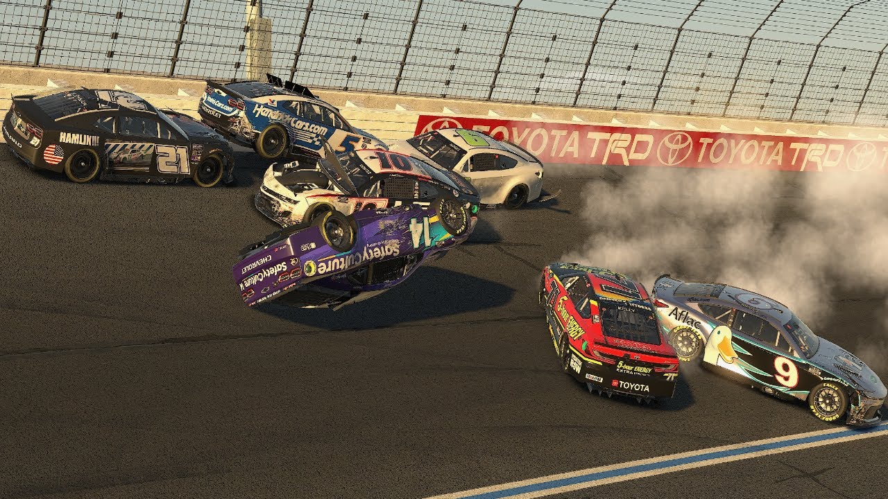 NASCAR Crash Compilation #8 | iRacing