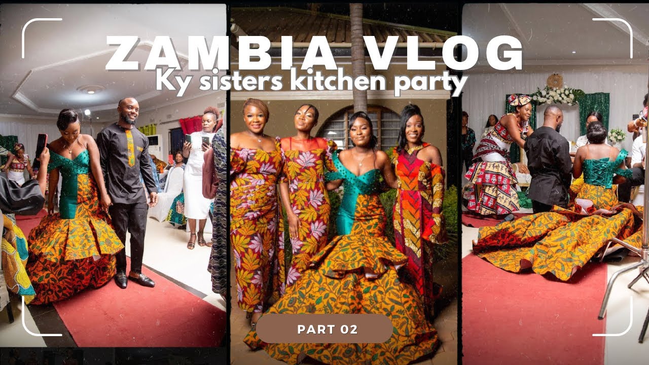 Zambia Vlog: Wedding Prep ✨and Road Trip to Katete for My Sister's Kitchen Party Celebration! 🎊 🤵👰