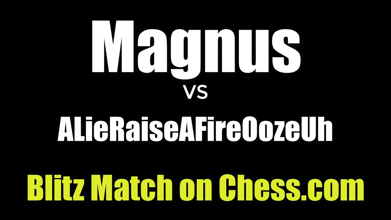 ♚ Magnus Carlsen vs GM ALieRaiseAFireOozeUh | June 9, 2024