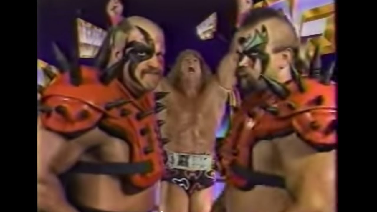 Ultimate Warrior and Legion of Doom Promo on Demolition (09-01-1990)