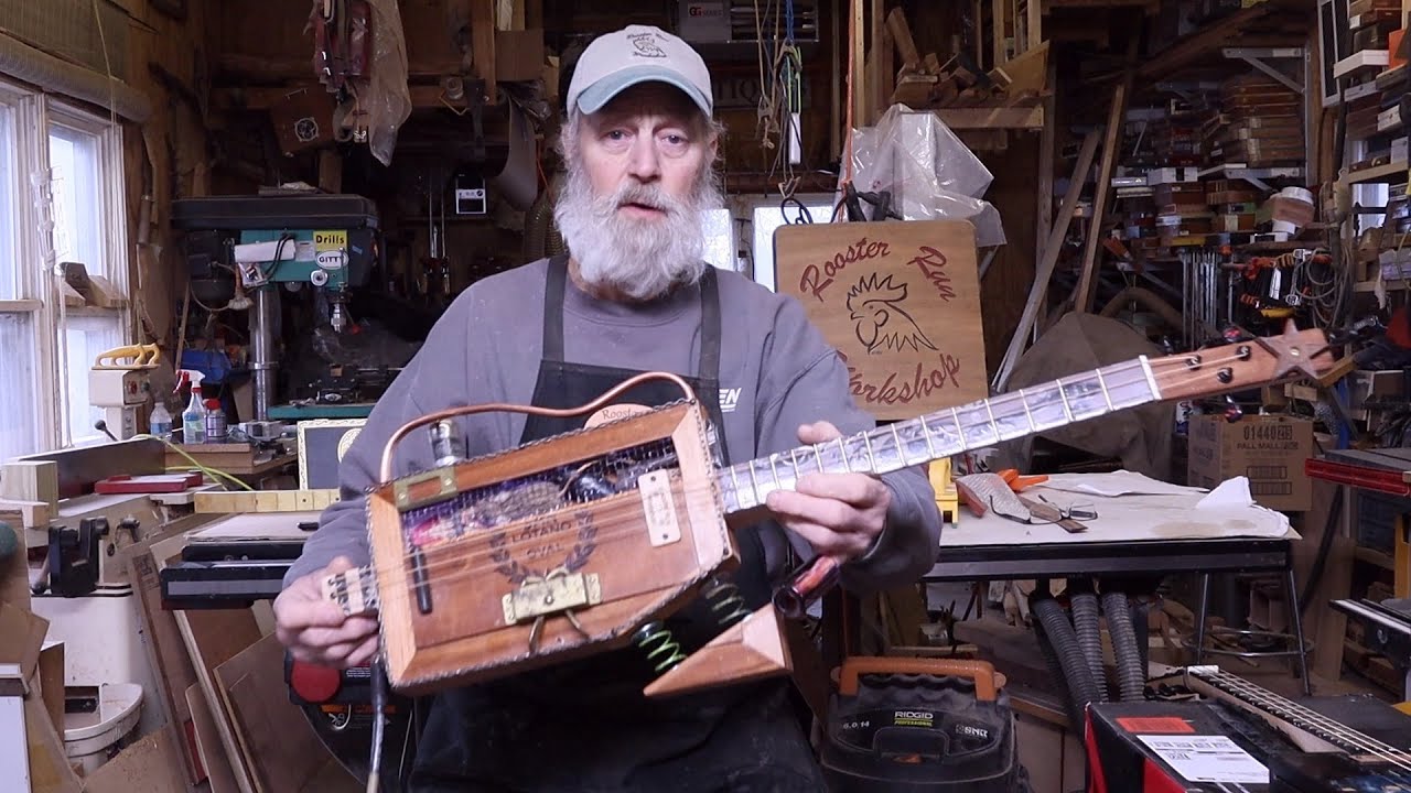 RRW - 2143 Steam Punk Cigar Box Guitar