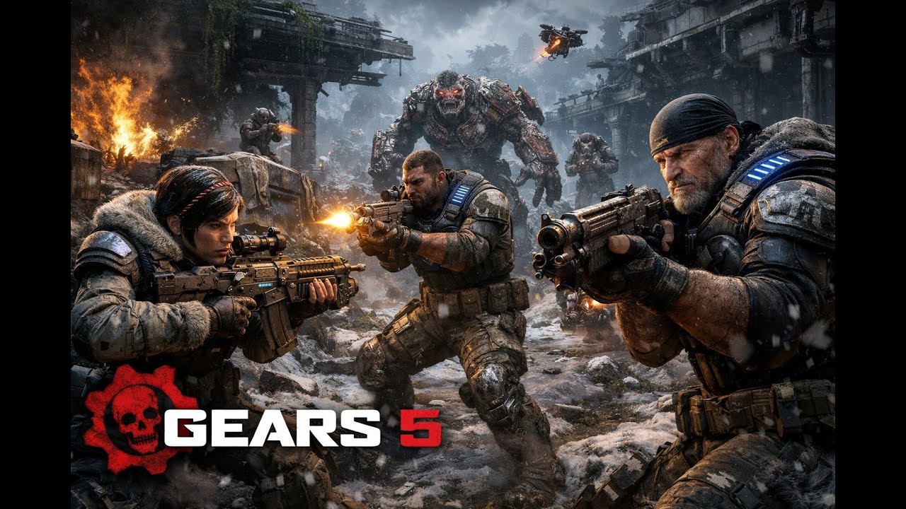 🔥 ENFRENTANDO A MATRIARCA NO GEARS 5 – O BOSS MAIS DIFÍCIL DO JOGO?