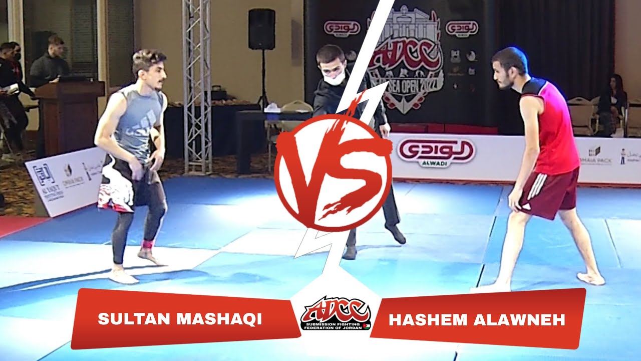 ADCC Jordan Dead Sea open: SULTAN MASHAQI (JOR) VS MHASHEM ALAWNEH (JOR)