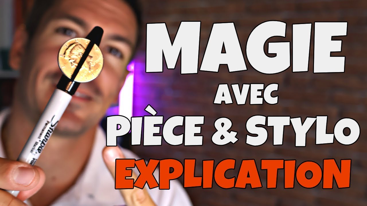 MAGIE AVEC UNE PIÈCE ET UN MARQUEUR ?