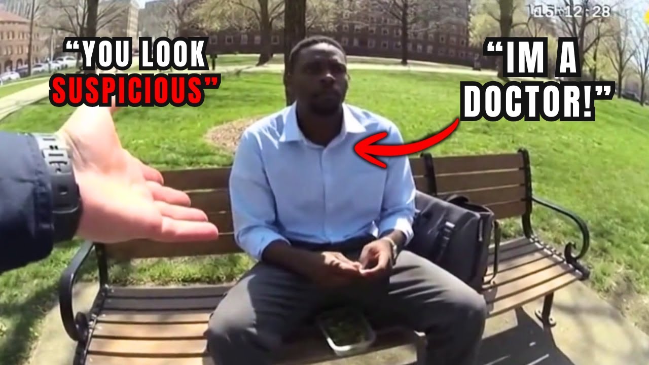 Cop Racially Profiles Black Doctor Eating His Lunch - Career Destroyed, $450K Lawsuit
