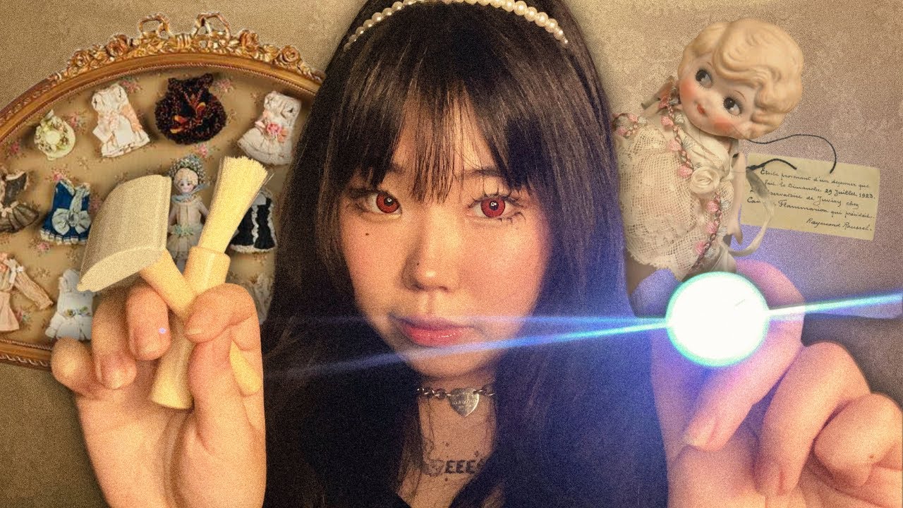 ASMR Skincare for DOLLS + Restoration🪡