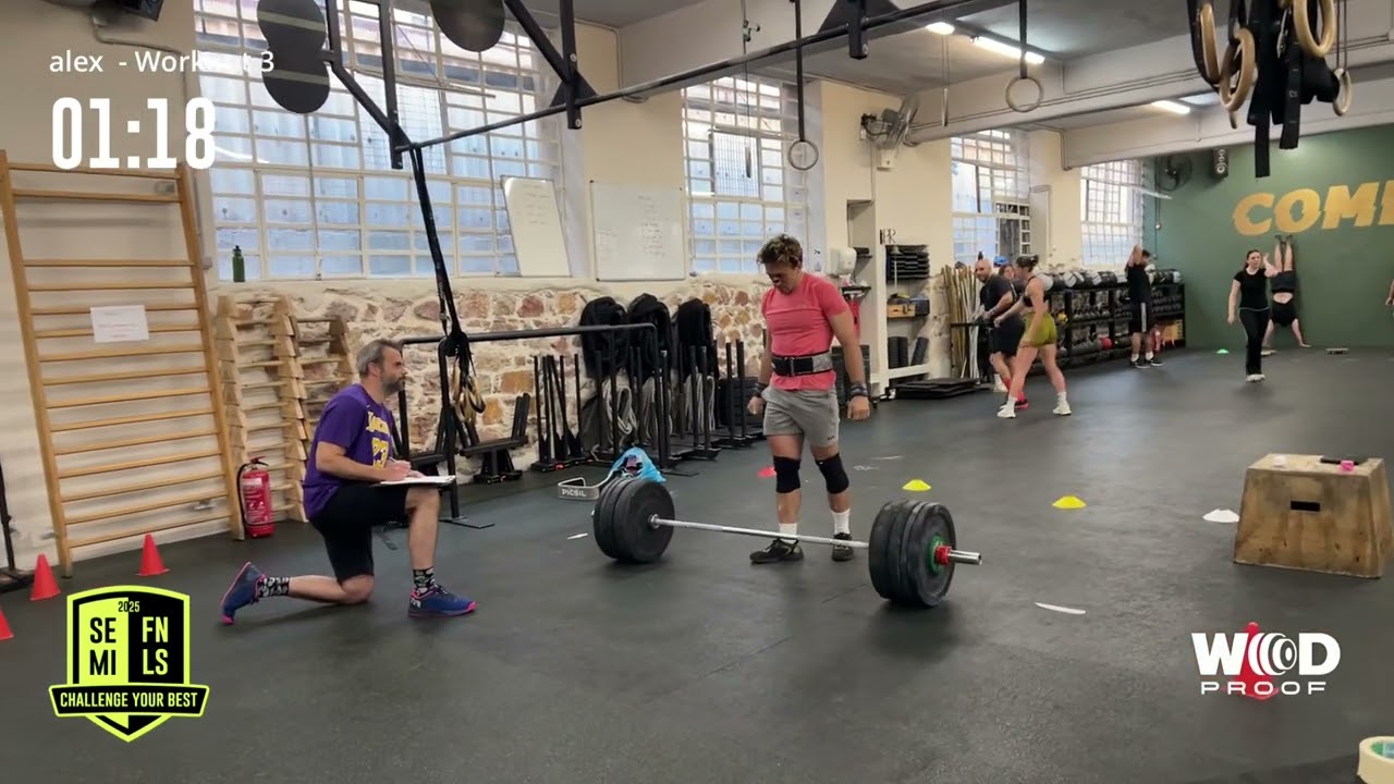 Alex Kotoulas CrossFit semifinals Wod 3