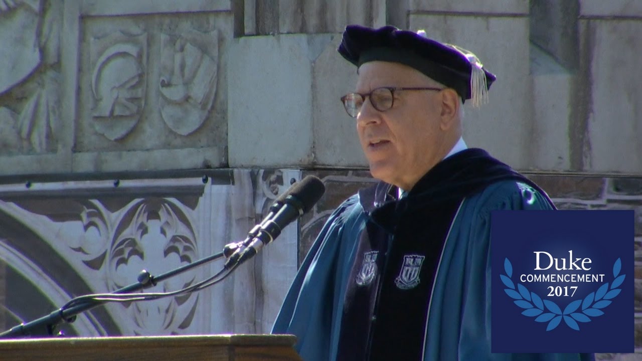David Rubenstein, Duke University Commencement 2017 Speaker