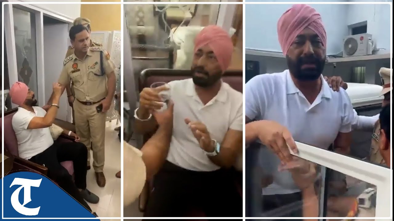 Punjab Congress leader Sukhpal Khaira arrested from his Chandigarh house