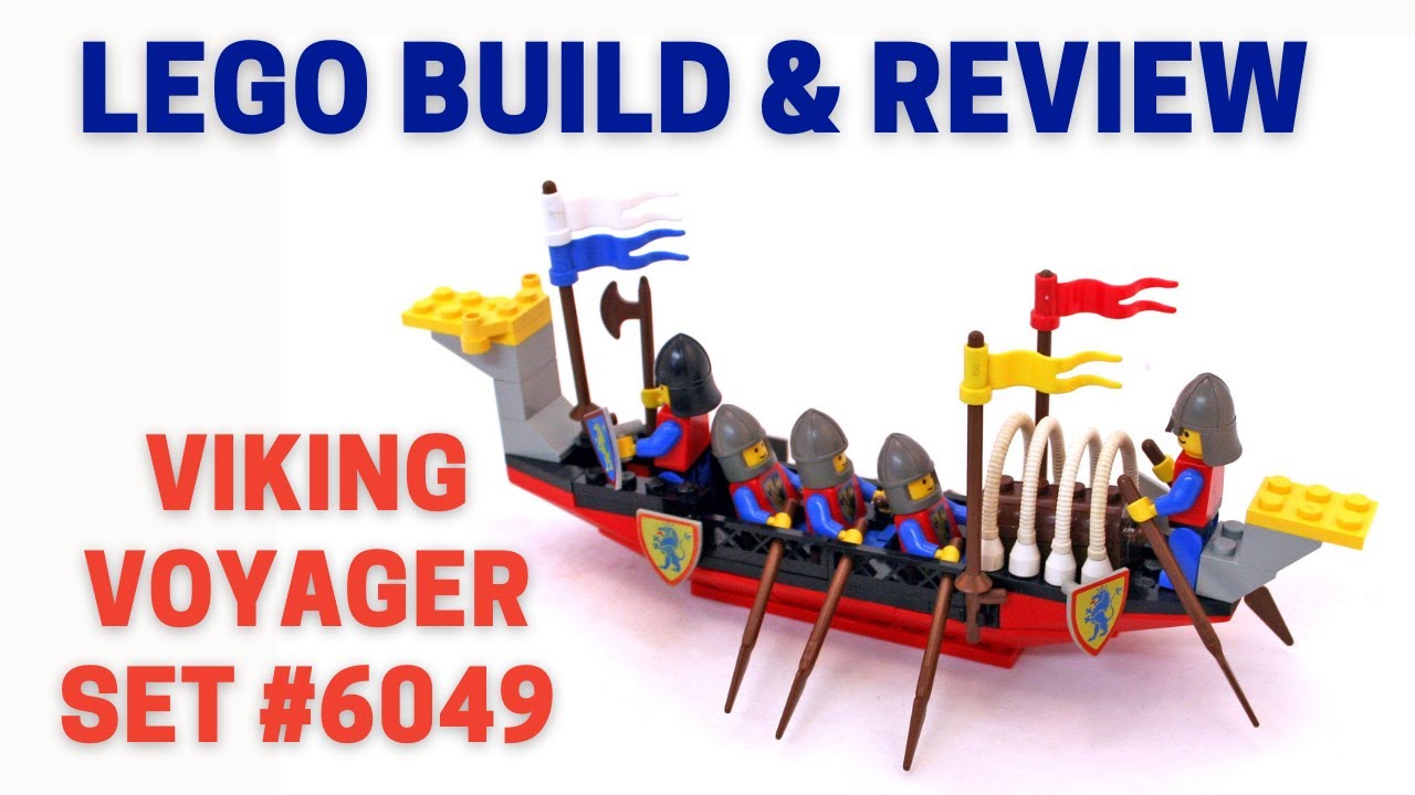 Vintage Castle LEGO Build & Review - 1987 Set #6049 Viking Voyager