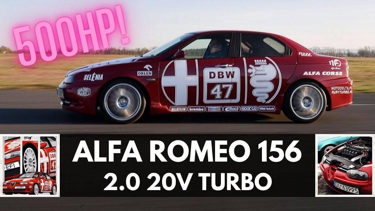 Alfa Romeo 156 2.0 20V Turbo || 500HP Monster!