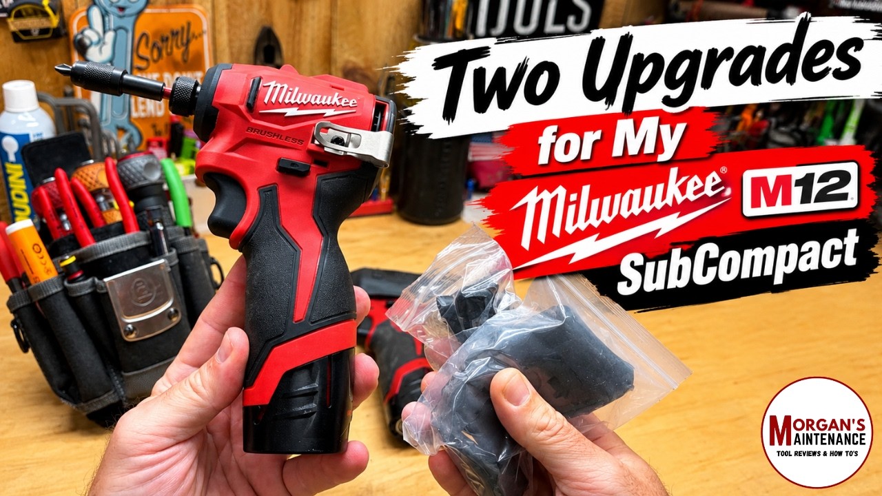 Czy te DWIE MODYFIKACJE do mojej wkrętarki Milwaukee M12 SubCompact są coś warte?