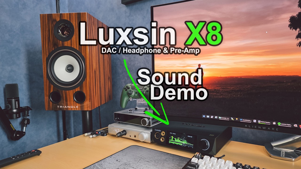 Luxsin X8 Sound Demo - Binaural Audio Capture