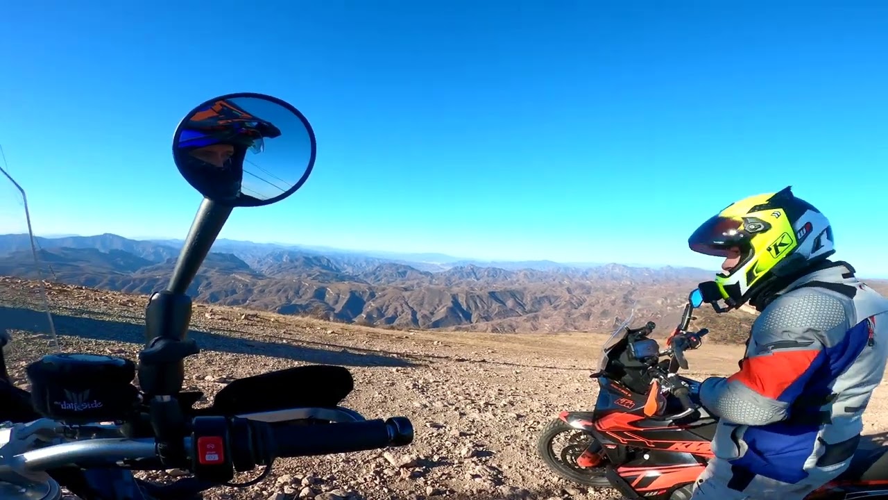 Kove 800X, KTM 790 Chilled off road.