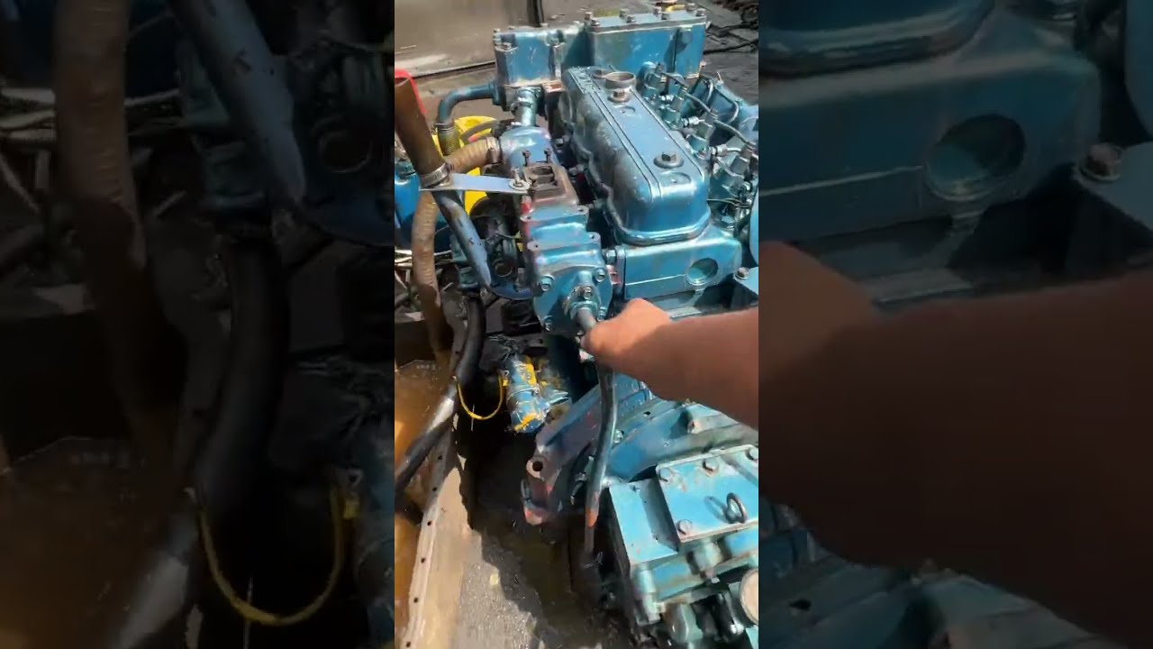 Máy thủy isuzu 4-1 tất 02  đời cao tua bao cốt std hơi chuẩn ☎️0845828824