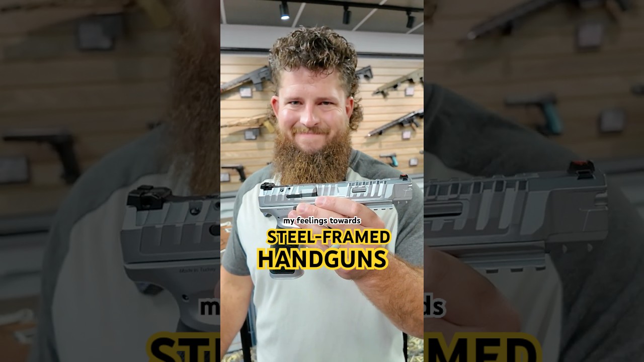 Are Steel-Framed Handguns the Move?