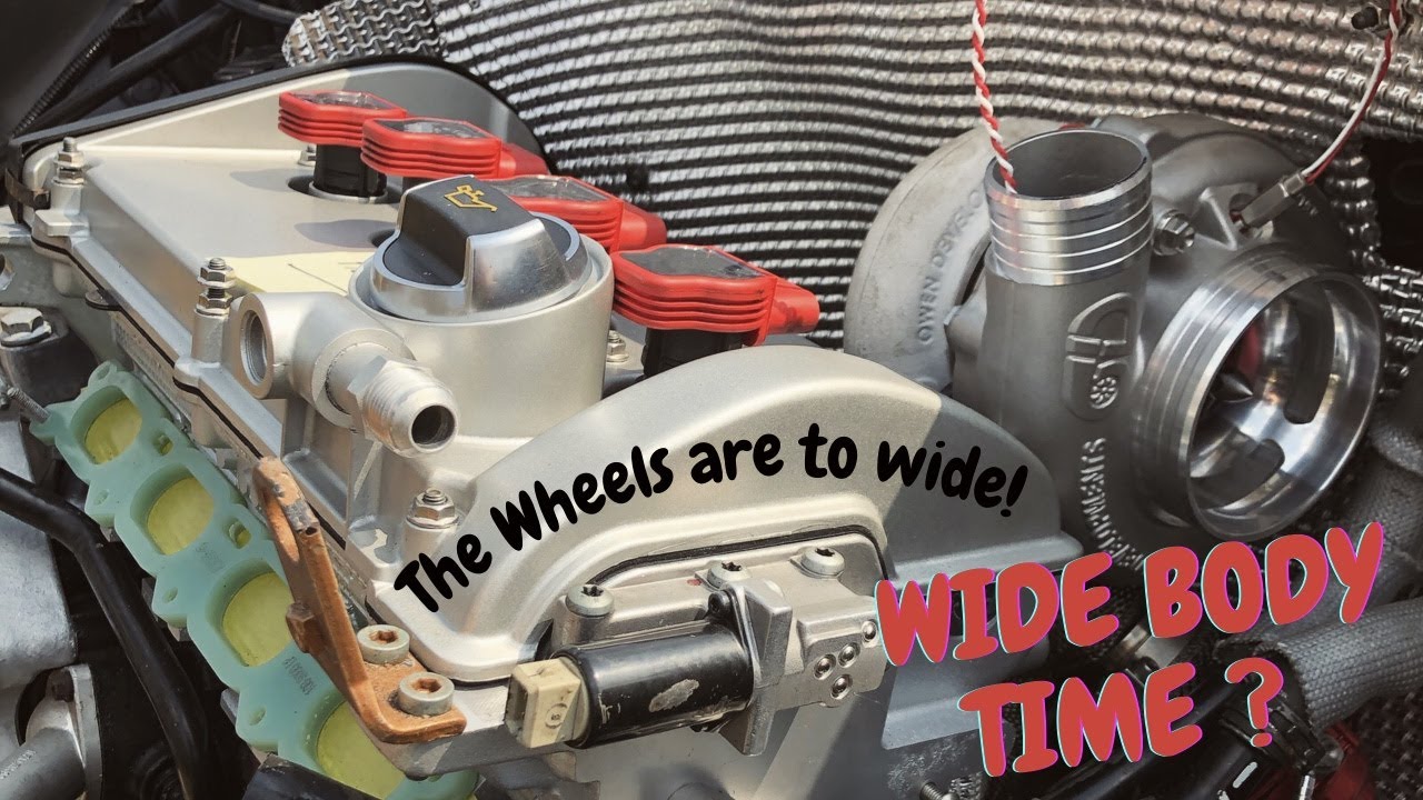 EP 13. AN Lines and Wide wheels, 1.8T Big Turbo build progress