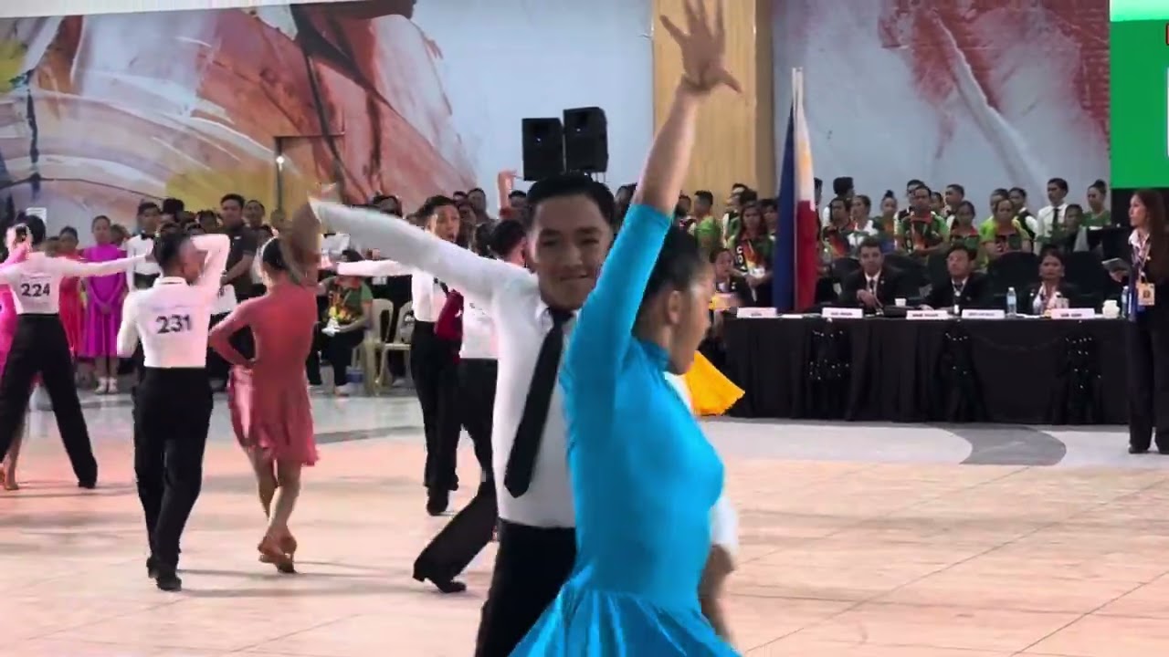 Samba - Palarong Pambansa Dancesport Competition 2024 #dancesportcompetition #bicolvulcans