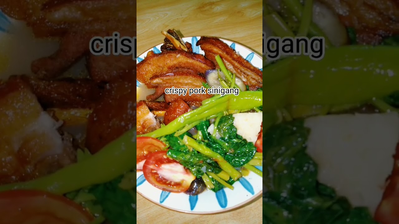 crispy pork sinigang #sinigang #crispypork #foodie
