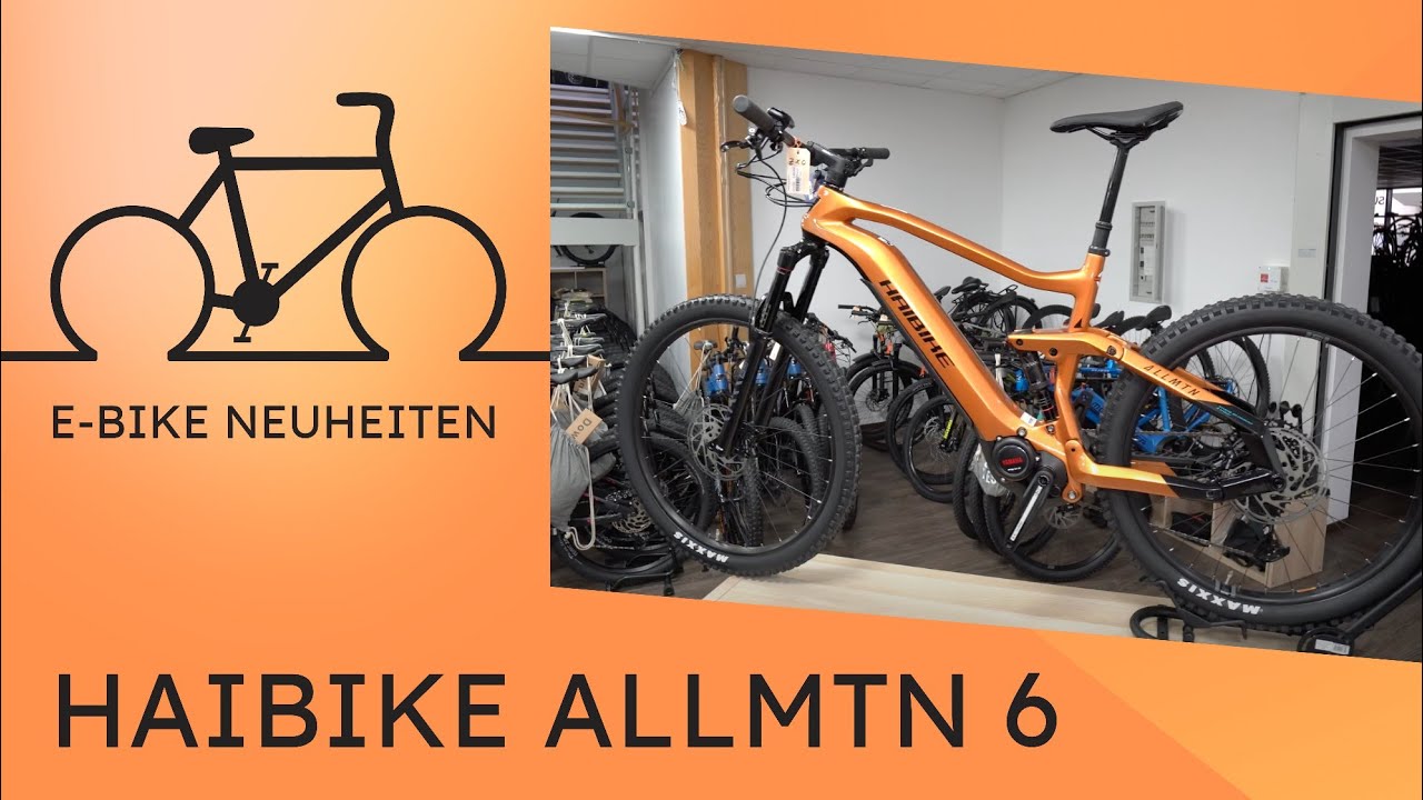 E-Bike Neuheiten 2023 Haibike Allmtn 6 Fully Trail Yamaha Motor für 4.899,- €
