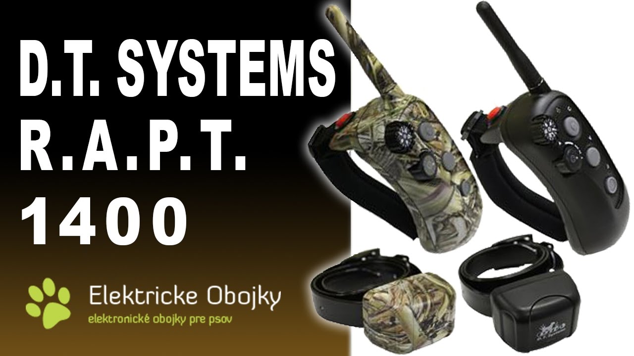 DT Systems RAPT 1400   elektronick&yacute; v&yacute;cvikov&yacute; obojok