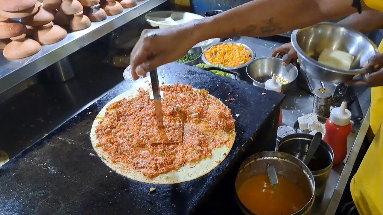 Lucknow nawabi dosa recipe | Lucknow street food