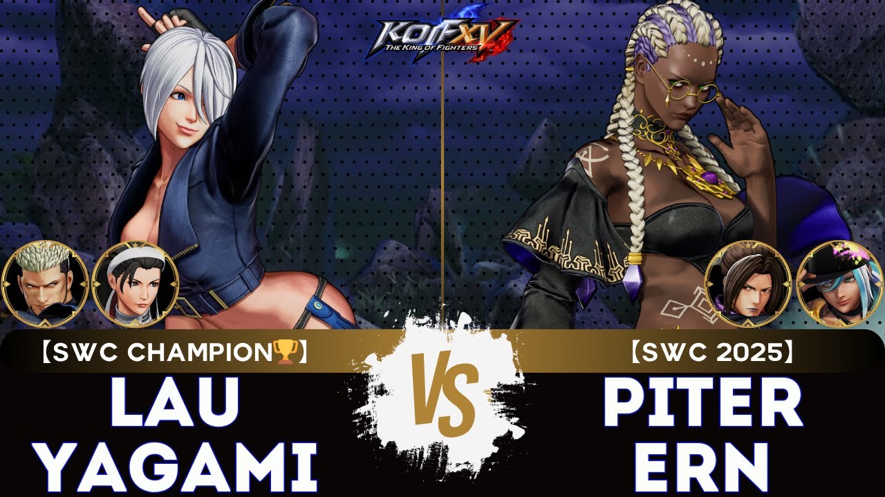 KOF XV🎞️LAUYAGAMI (Angel/Chizuru/Goenitz) vs PITER ERN (Duo Lon/Dolores/Isla) 🎞️Replay Match - 10/25