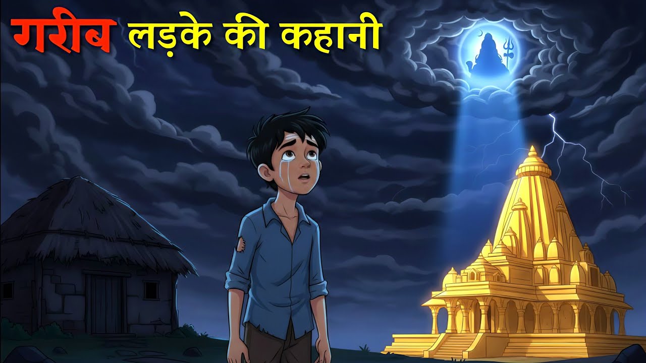 गरीब लड़के की कहानी..... //shiv story in hindi //story