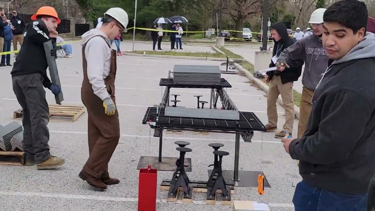 2022 Student Steel Bridge Regionals - Lafayette College Load Testing