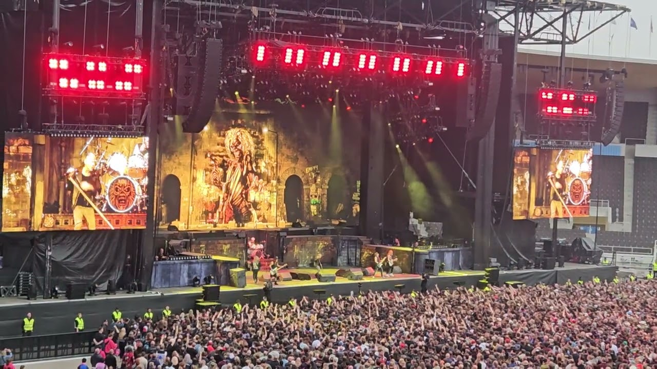 Iron Maiden - Killers Helsinki Olympic Stadium 16.6.2025 4K
