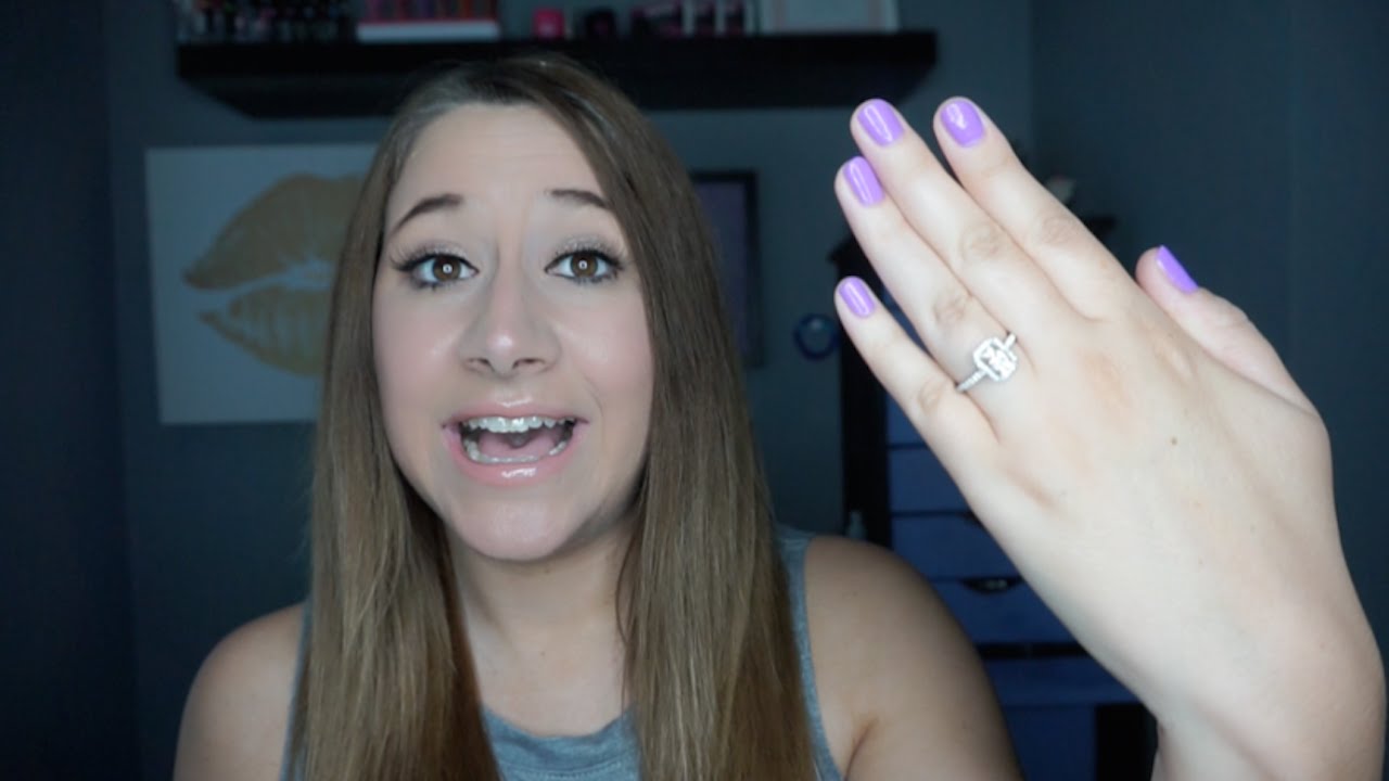 &hearts; I'M ENGAGED! All about my engagement ring & wedding plans!