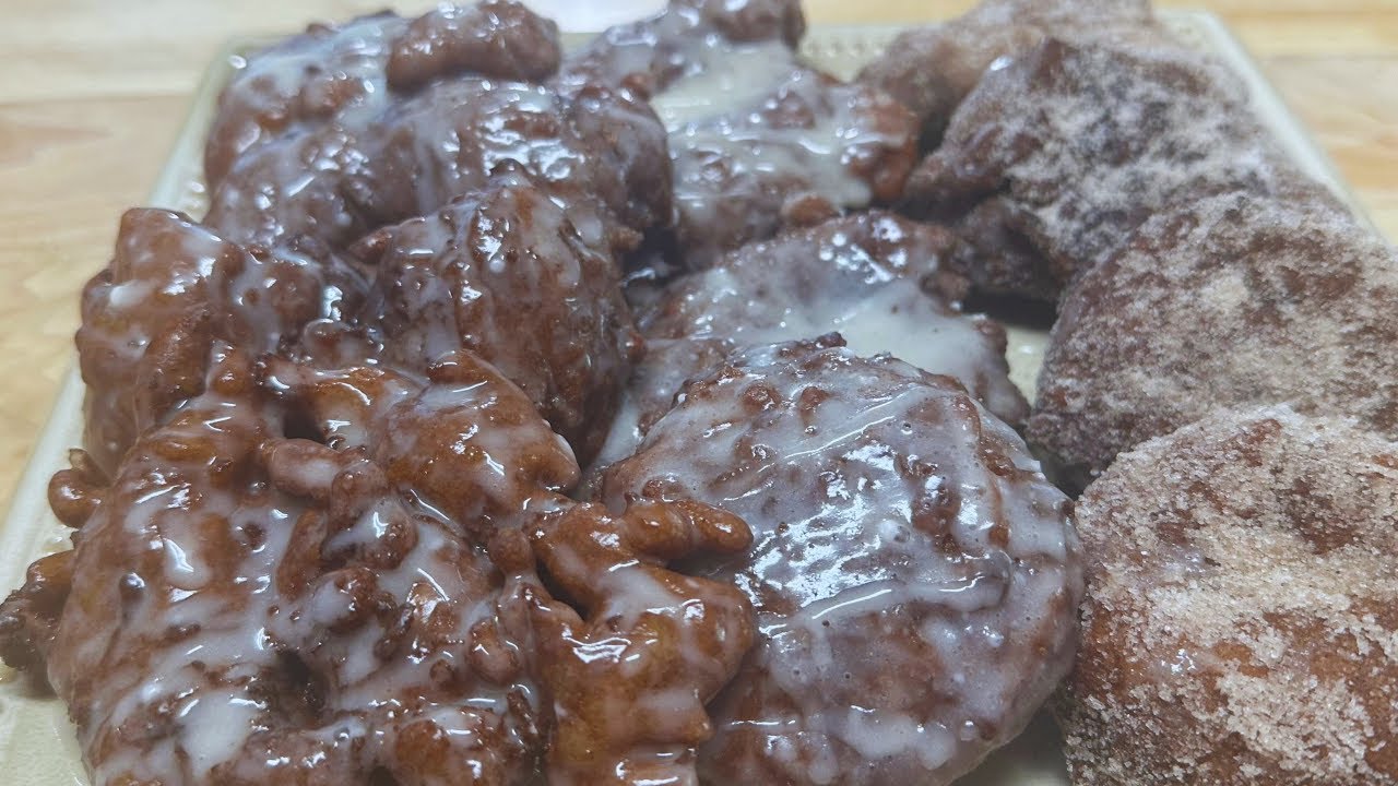 Old Fashioned Fried Apple Fritters 🍎 | Crispy, Golden & Easy to Make!