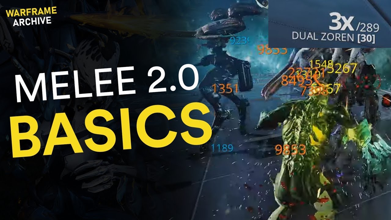 ARCHIVE: Melee 2.0: Combo Counter, Channeling Death, Slams - Warframe