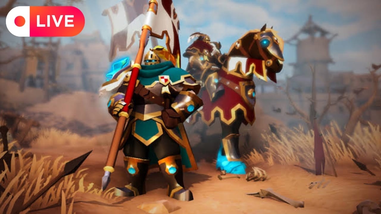 LIVE ON: MMORPG ALBION ONLINE JORNADA 2026 - ZERO TO HERO ALBION AO VIVO!