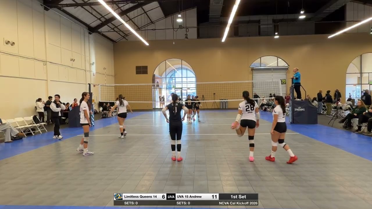 Limitless Queens 14 vs UVA 15 Andrew - NCVA Cal Kickoff - San Mateo - 01.17.26