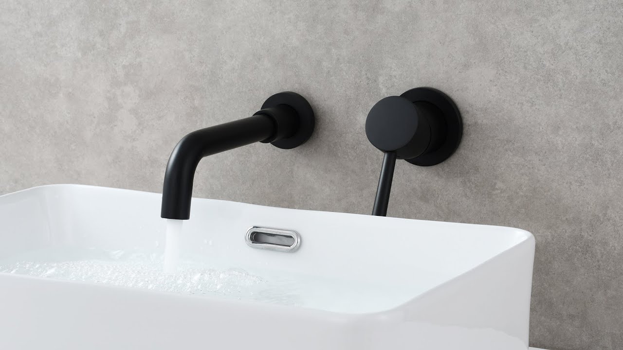 How to install a wall mounted basin faucet BB6083A