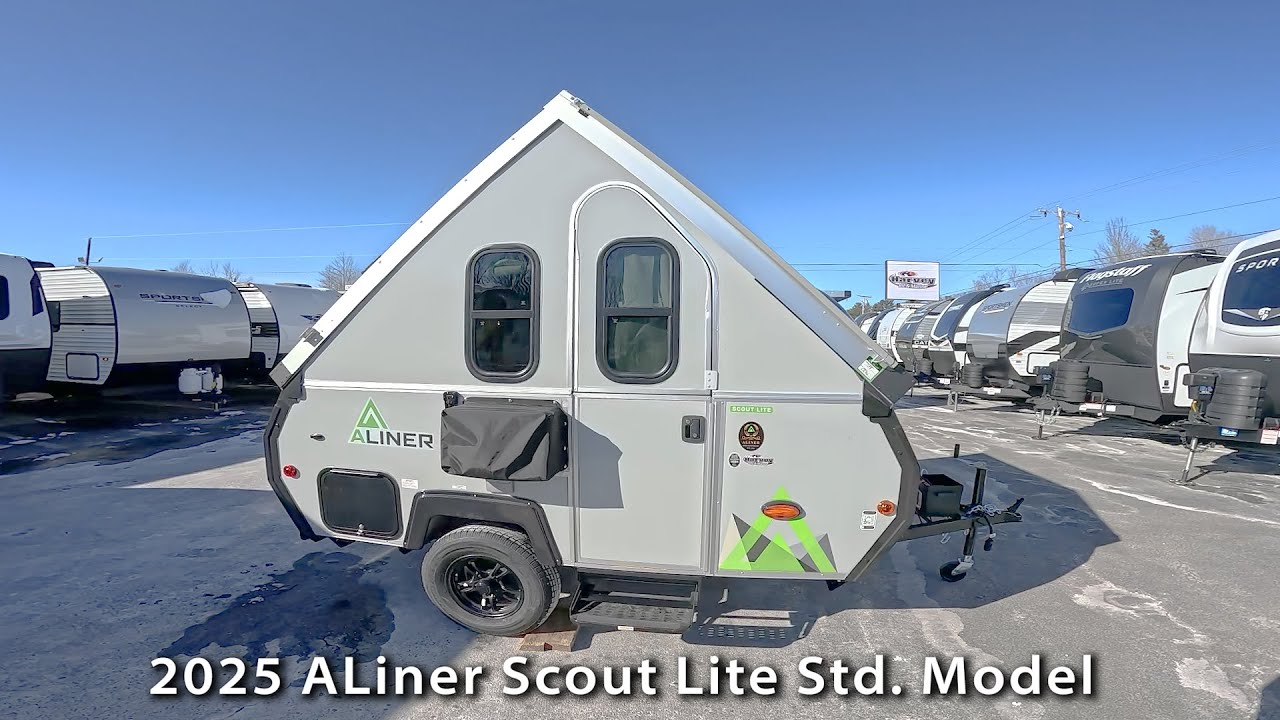 Find Yourself on the Open Road with the 2025 ALiner Scout Lite Std. Model!