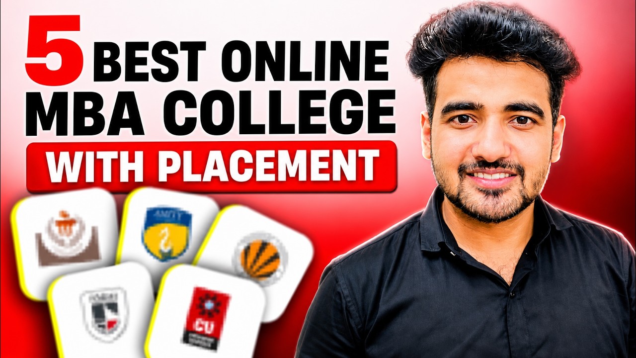 Top Online MBA Colleges in India | Best MBA Colleges | MBA Admission 2026 | MBA with Placement Su...