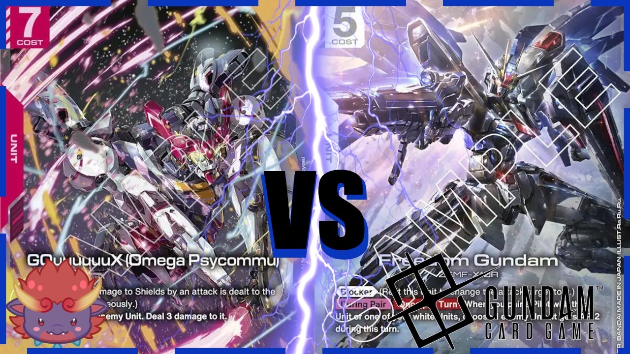 Green Red Clan Vs  Red White Bounce Control | Gundam Card Game Locals POV