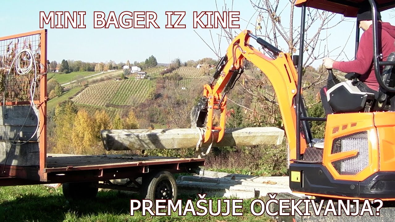 Mini bager - mali bager a velika pomoć