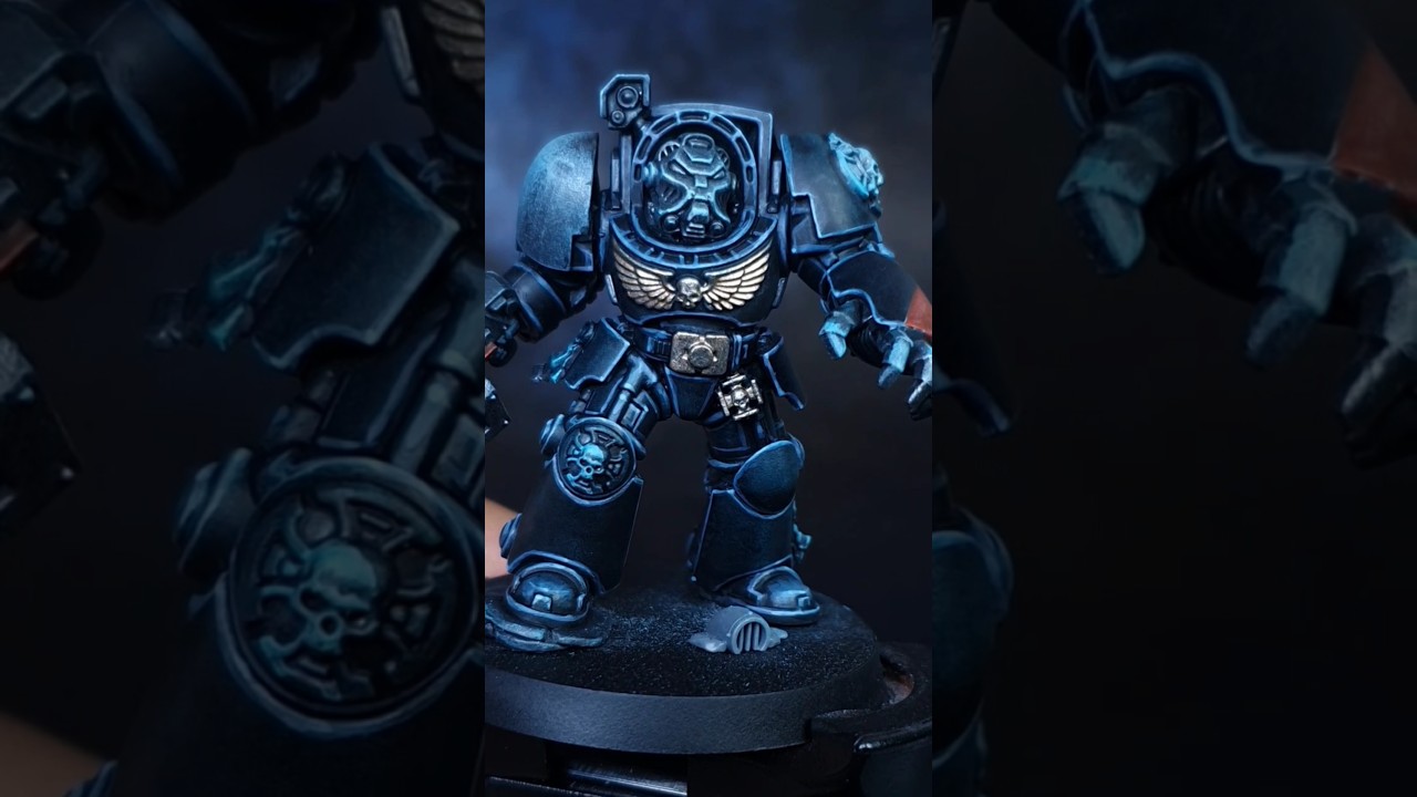 Black Templar Terminator Tutorial Part 1 - Learn to paint your own terminators! #warhammer40k