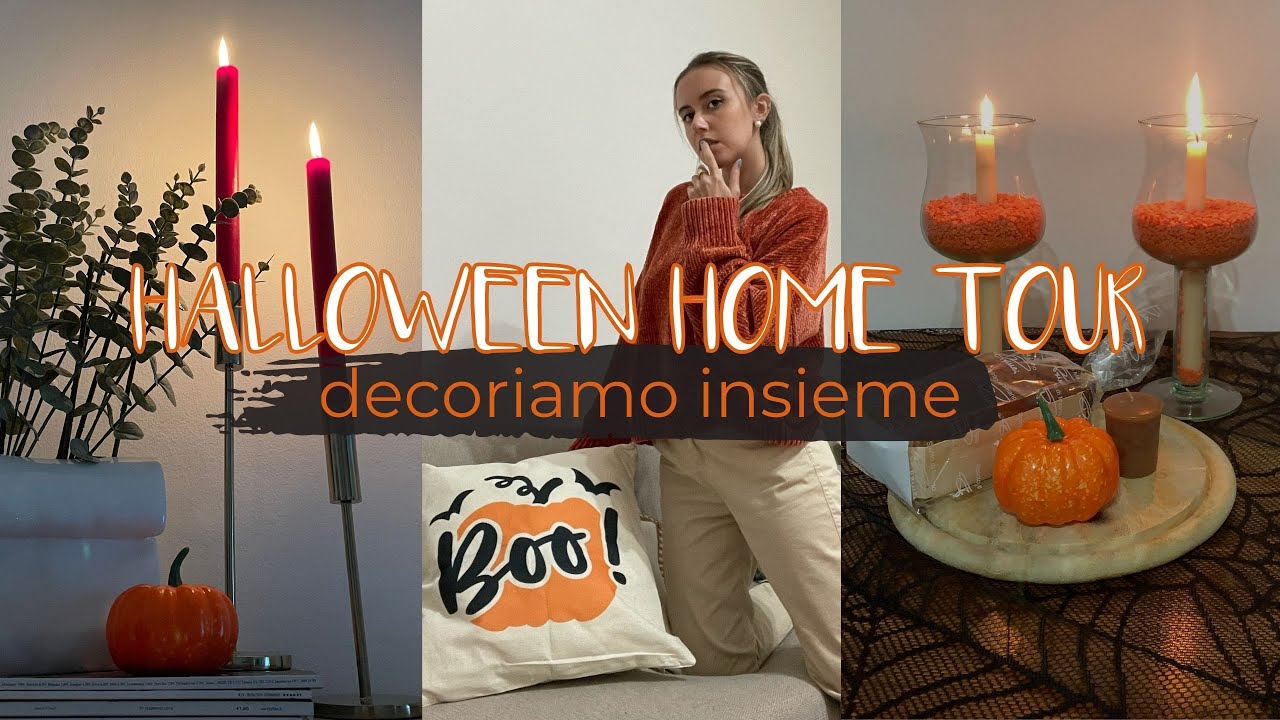 Home Tour: decorazioni Halloween sotto i 100€ | Haul Arredamento Casa | Ines Emma