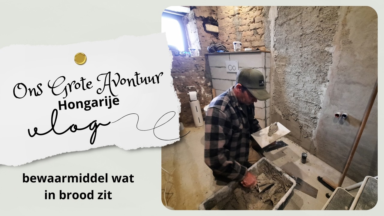 Kalkstuc Bijhalen - Grofvuil | wonen in Hongarije #460