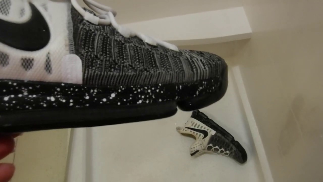 Nike KD9 in the shower
