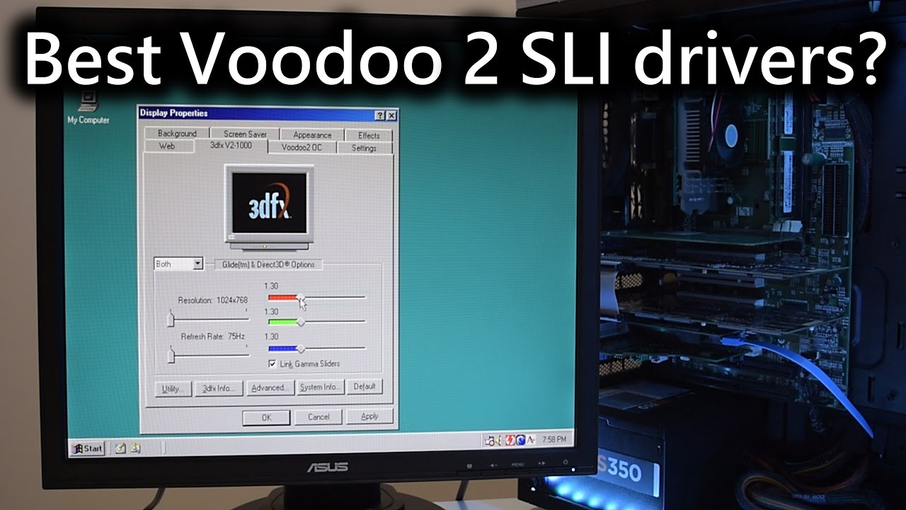 3dfx Voodoo 2 SLI - What drivers are good?