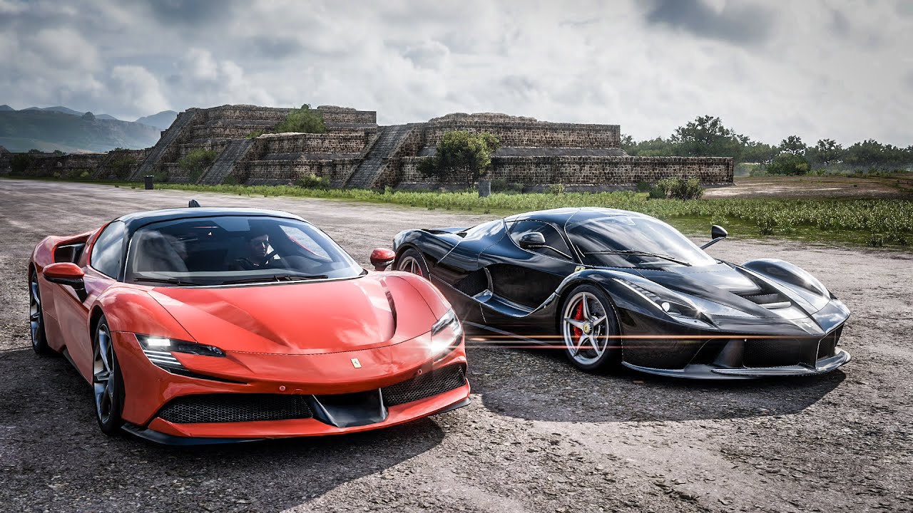 Forza Horizon 5 Drag race | Ferrari LaFerrari vs Ferrari SF90 Stradale